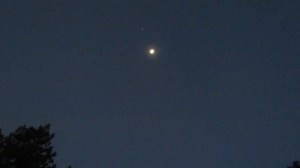 good morning moon and planet