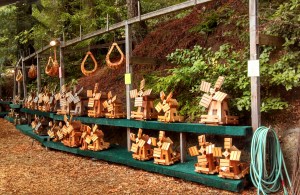 Stuff made from redwood trees