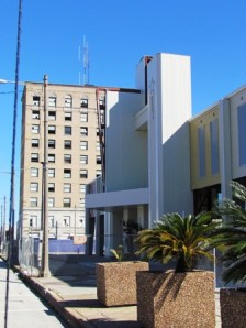 abandoned apartment building