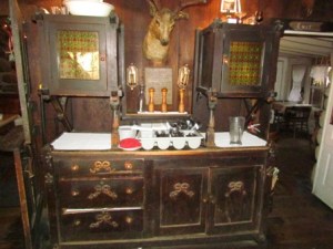 antique cupboard, reminded me of my Grannie's house