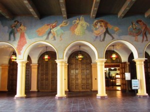 MIssion turned movie theater