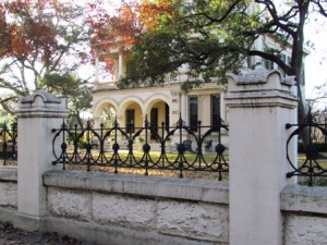 just one example of the amazing iron work we saw here.