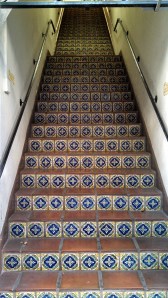 tile stairway