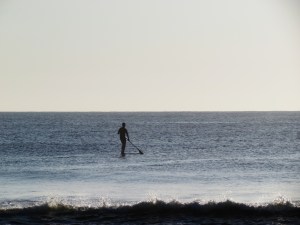 standing on the water
